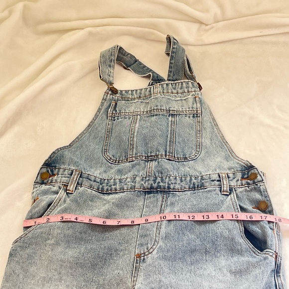 BILLABONG All Over High Waisted Vintage Overall denim size 28 - Picture 14 of 16